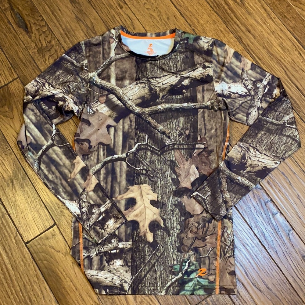 energy zone small camo compression fit